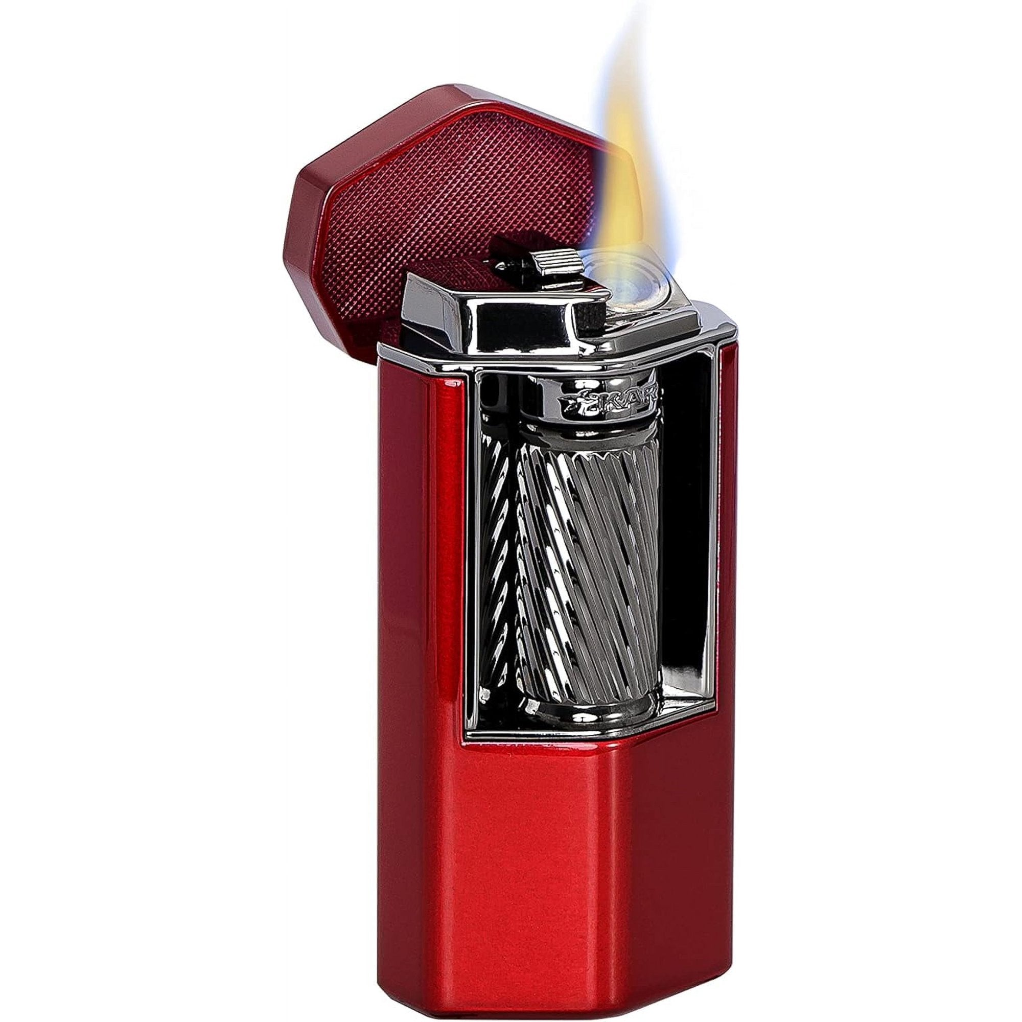 XIKAR MERIDIAN TRIPLE SOFT FLAME CIGAR LIGHTERS RED