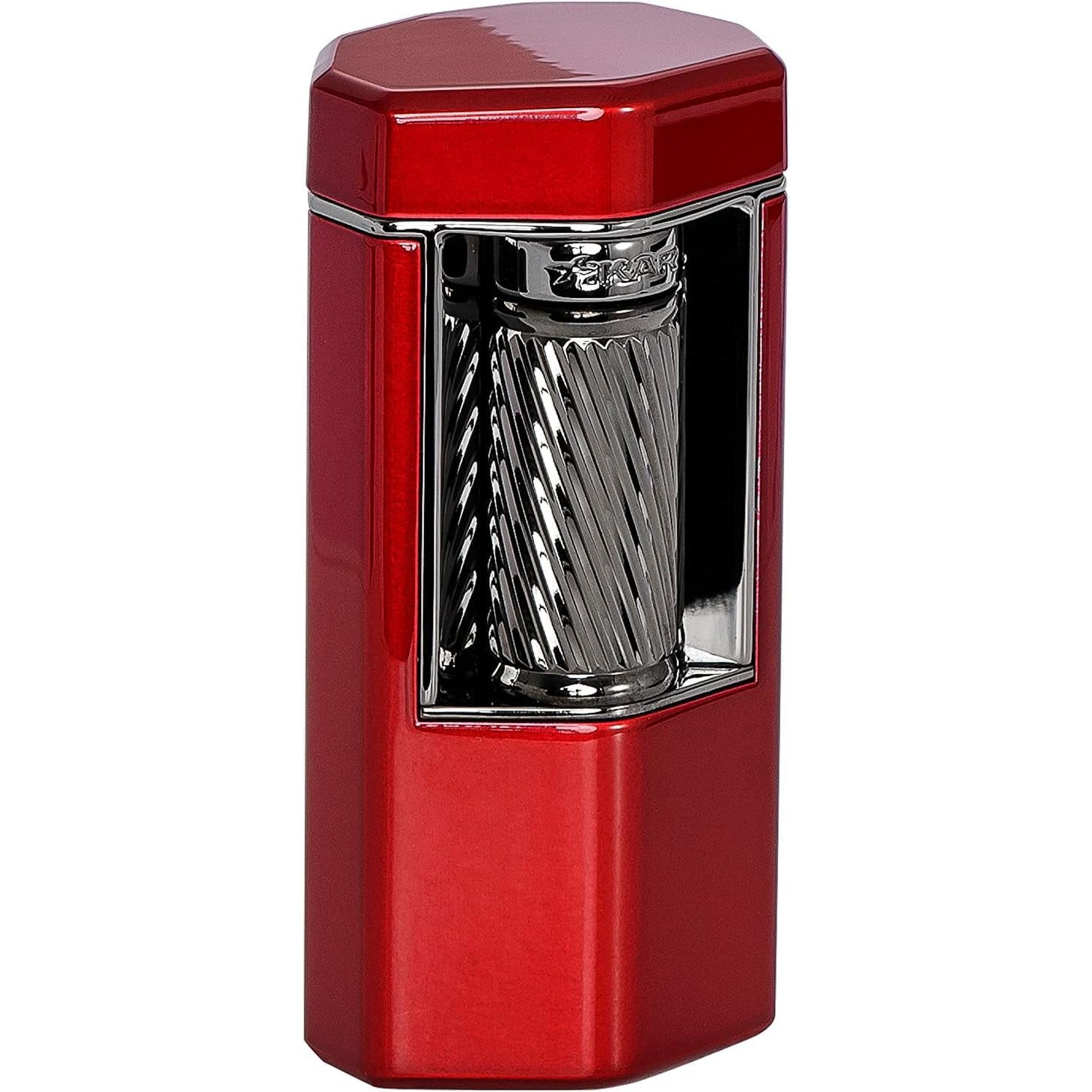 XIKAR MERIDIAN TRIPLE SOFT FLAME CIGAR LIGHTERS RED