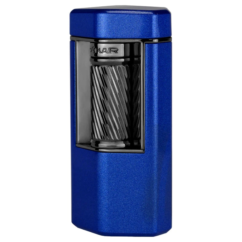 Xikar Meridian Triple Soft Flame Cigar Lighter, Powerful, Elegant, Blue